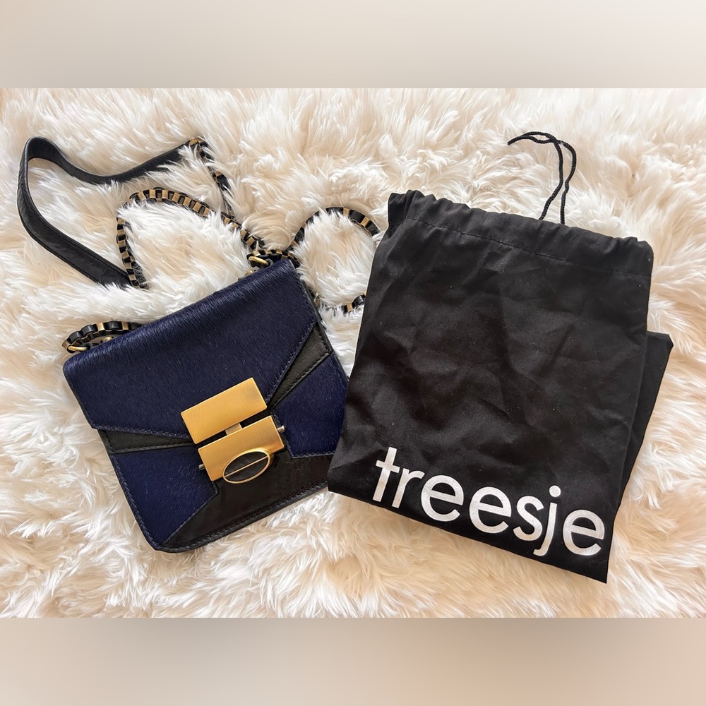 TREESJE Los Angeles | Womens Genuine Leather Crossbody bag - Brand New